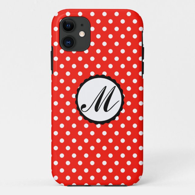 Pontos coloridos Monograma personalizado capas de  (Verso)