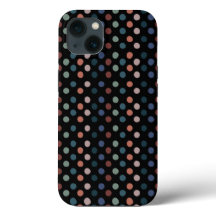 Pontos Coloridos no Fundo Preto