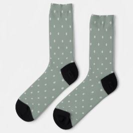 Pontos de Bolha Verde-Menta e Cinza Suave