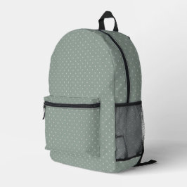 Pontos de Bolha Verde Menta e Cinza Suave Padrão d
