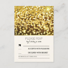 pontos dourados casamento vintage de placas RSVP