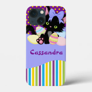 Pontos e tiras de Ovos de Gatinho Negro