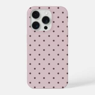Pontos Minúsculos Rosa Claro Marrom Minimalista Fo
