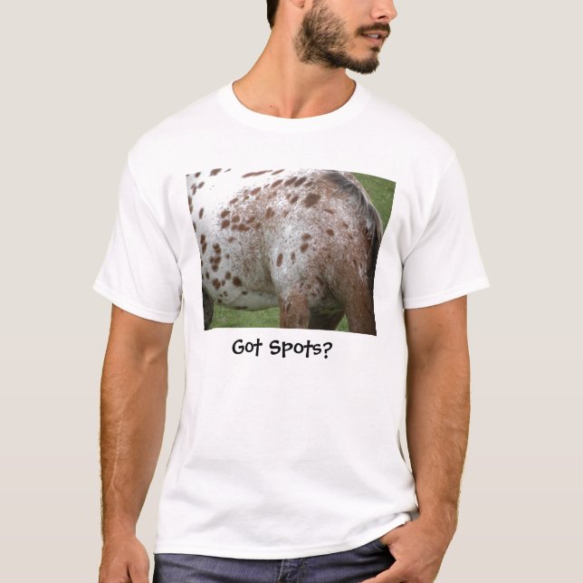 Pontos obtidos?  Camisa do cavalo do Appaloosa (Frente)