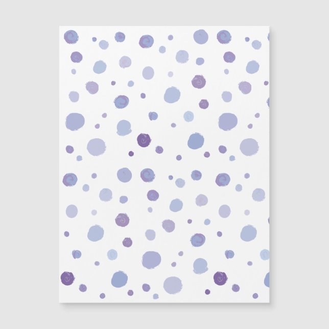 pontos polka pintados à mão (Frente)