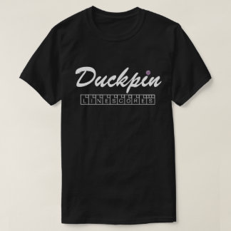 Pontuação da Linha Duckpin - T-Shirt Preta