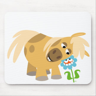 Pony Cartoon e Mousepad Flor