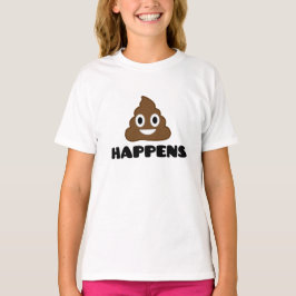 Poo acontece t-shirt
