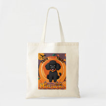 Poodle Halloween Bolsa