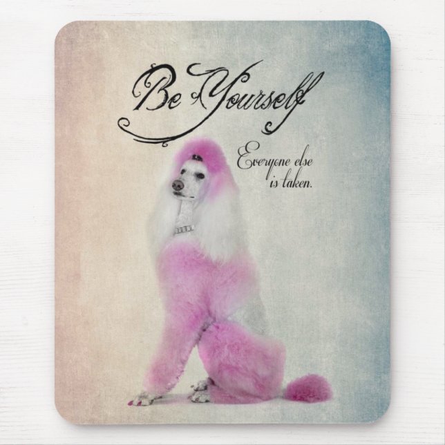 Poodle Mousepad (Frente)