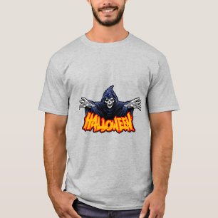 Pooky Pumpkin Skull T-Shirt