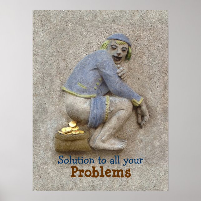 Poop de ouro ~ Poster 24X18 (Frente)