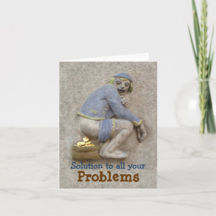 Poop do ouro ~ Cartão / Convite