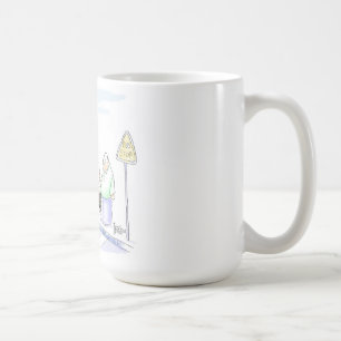 Pooped na CANECA do tapete