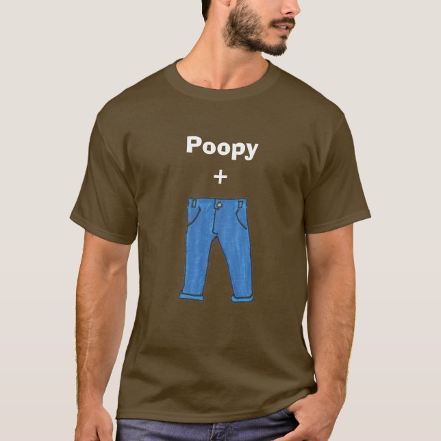 Poopy arfa o t-shirt (Frente)