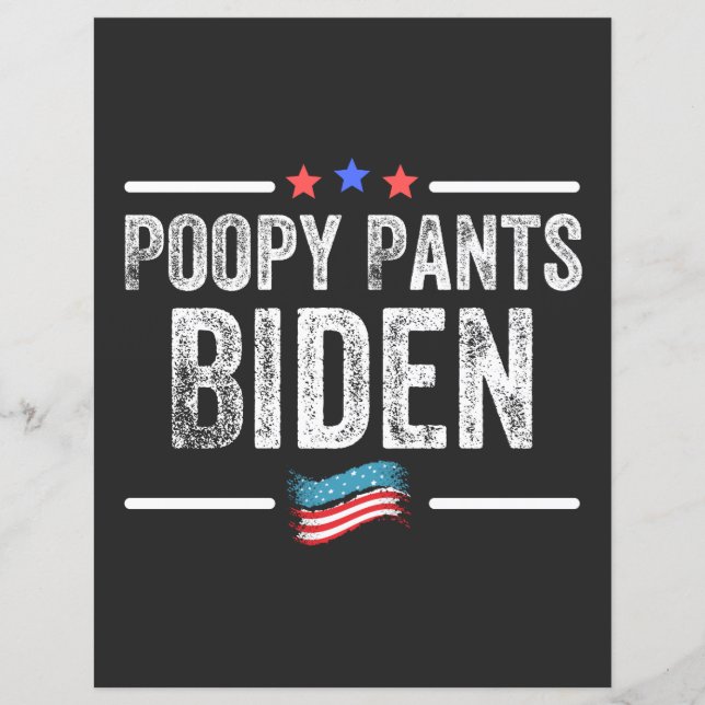 Poopy Pants Biden (Frente)
