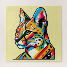 Pop Animal Art 600 Piece Quebra-cabeça