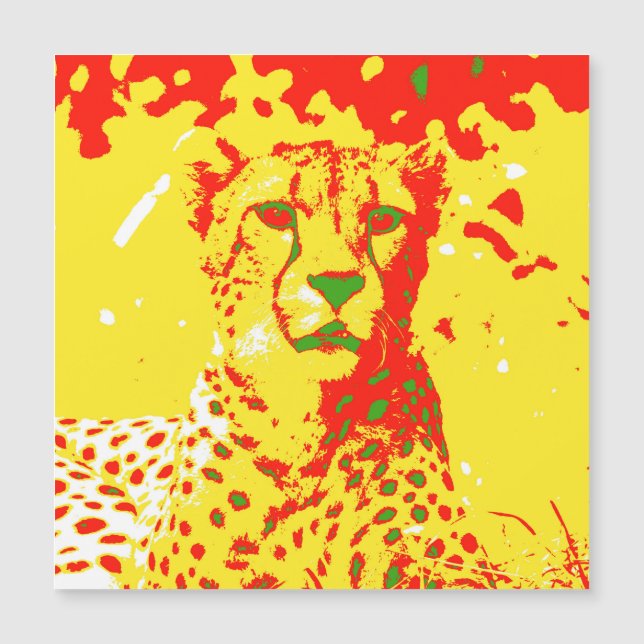 Pop Art Cheetah (Frente)