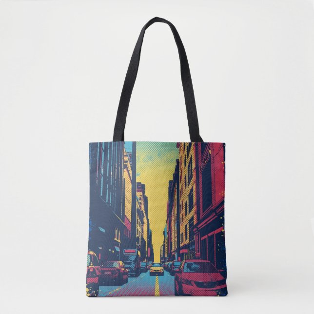 Pop Art City Vibes Tote (Frente)