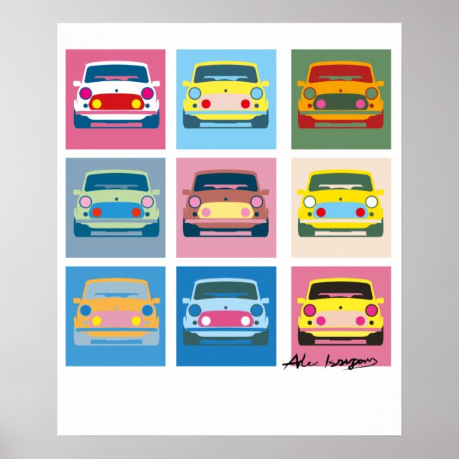 Pop Art Classic Mini Poster (Frente)