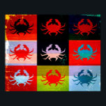 Pop Art Crab Poster<br><div class="desc">Pop Art Crab Poster</div>