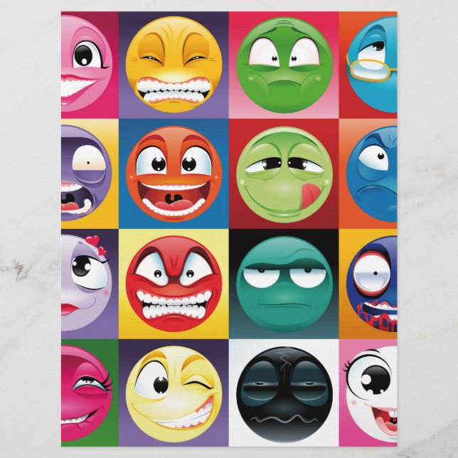pop art emojis (Frente)