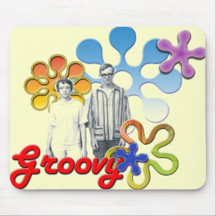 Pop art Groovy Mousepad