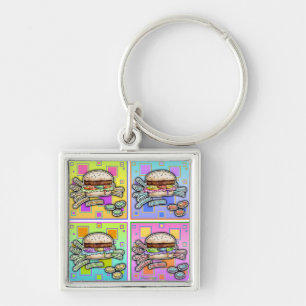 Pop Art HAMBURGER Premium CHAVEIRO