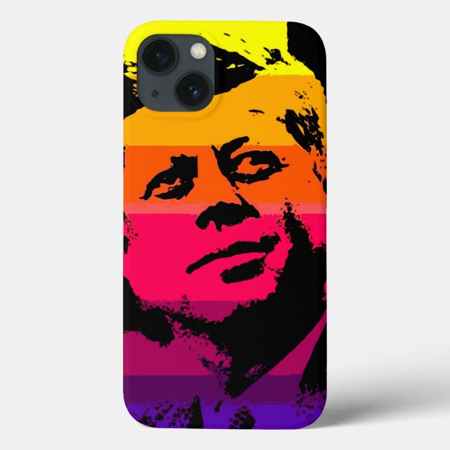 Pop Art Jack JFK John F. Kennedy (Verso)
