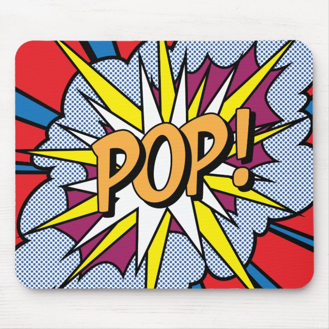 Pop Art Mousepad (Frente)