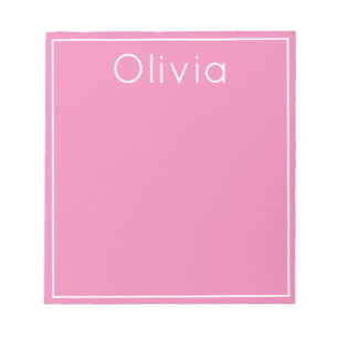 Pop brilhante do bloco de notas personalizado cor,