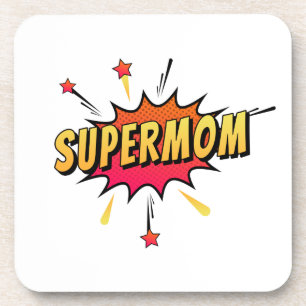 Pop de Arte da Super-Mãe Retrópica  Porta copos