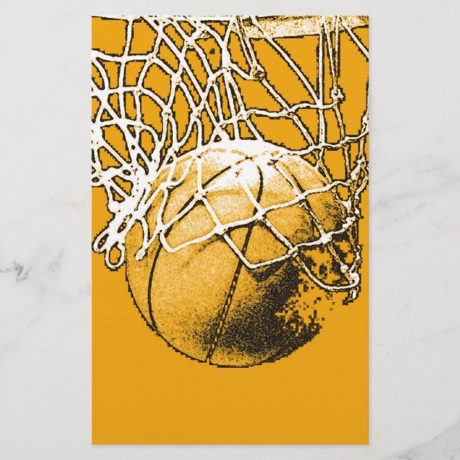 Pop de arte de basquetebol (Frente)