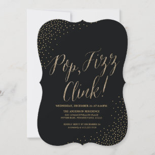 Pop, Fizz, convite de festas da véspera de ano