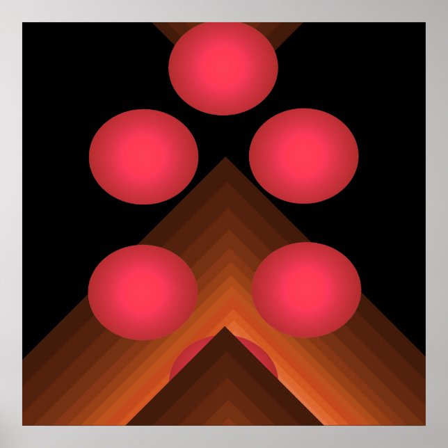 Pop Geométrico Poster 10 (Frente)