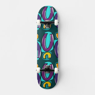 Pop Geometry Skateboard Deck