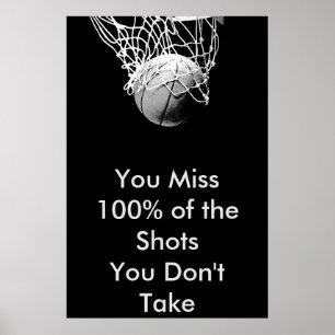 Pop Motivation Quote Basball Poster