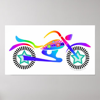 Pop MOTORCICCLE POSTER