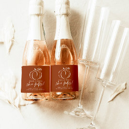 Pop quando ela pop Pumpkin Terracotta Chá de frald