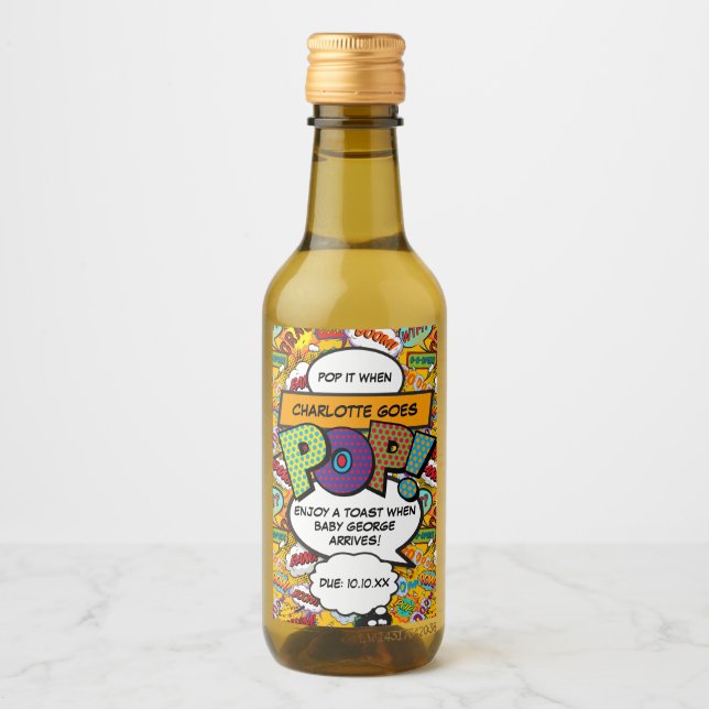 Pop, Quando Ela Vai Para POP! Chá de fraldas de ba (Frente)