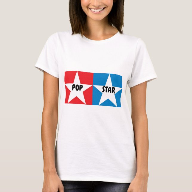 POP STAR T-Shirt (Frente)