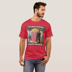 Popcorn Anyone men Cardeal Red T-shirt