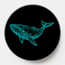 PopGrip Baleia Geométrica Futurista
