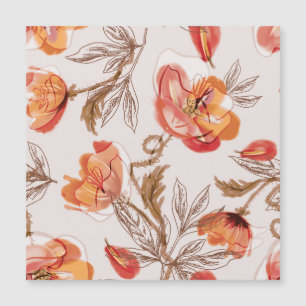 Pópias de Fundo bege Pópias de Aquarela Padrão