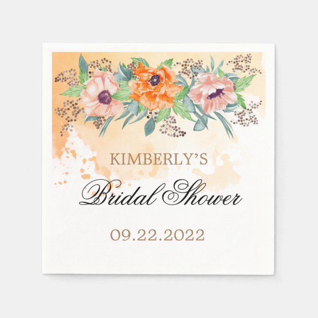 Pópias guardanapos chás de panela (Frente)