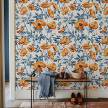 Poppies de Grande Arte de Nova Califórnia