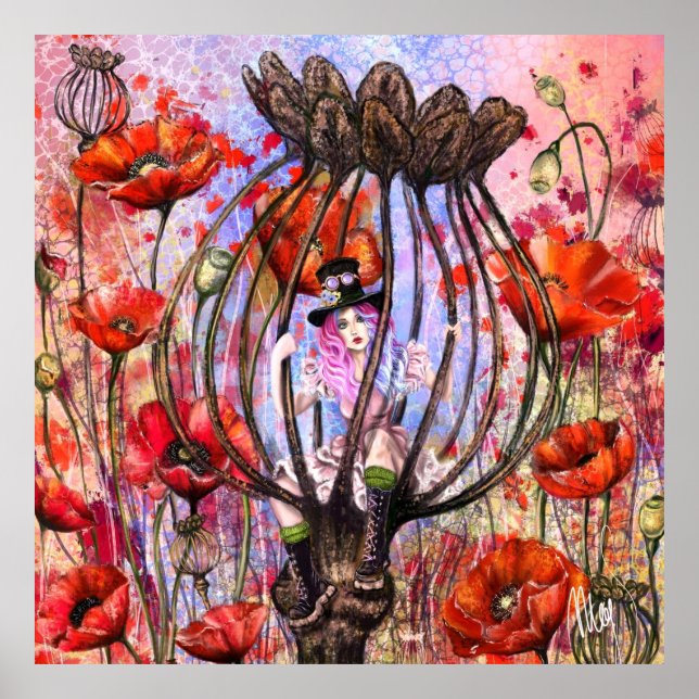 Poppies Fantasy Posters (Frente)