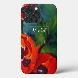 Poppies Name Floral Art