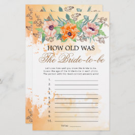 Poppies quantos anos tinha o jogo da noiva