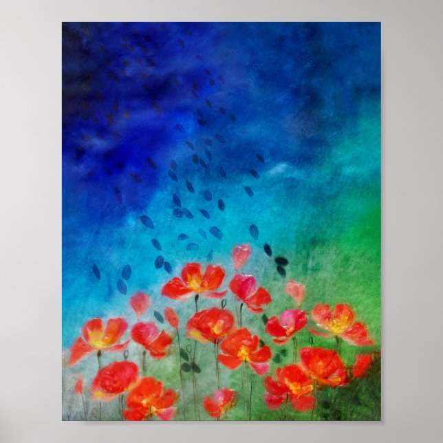 Poppy Art Poster (Frente)